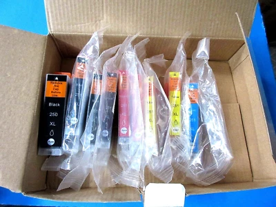 Inkjet corner Compatible 9 Ink Cartridges For Pgi-250XL /251X - Image 1 of 4