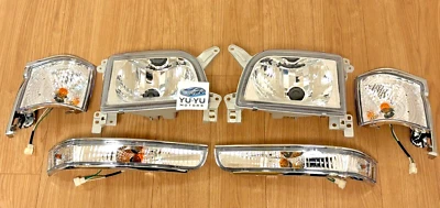 Toyota Hiace Van 1993-2004 Headlight Corner Lamp Left Right Pair JDM Foto 1 de 4