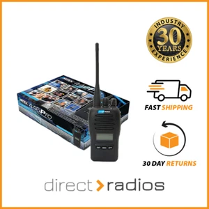 Mitex PMR446 Pro Licence Free Handheld Two Way Radio Walkie Talkie - Picture 1 of 5