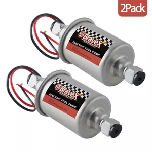 2 Paquetes Bomba de Combustible Eléctrica 12V E8012S Universal En Línea Baja Presión Gas Diesel - Imagen 1 de 13