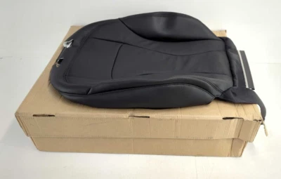 New OEM Original Audi RH Leather Seat Cover 2017-2019 Q7 Black 4M0881806AQJH - Image 1 of 4