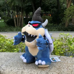 Super Mario Bros Boss Dark Bowser Koopa Bones Plüsch Plüschtier Spielzeug Puppe- - Bild 1 von 6