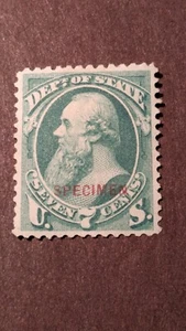 U.S. Official Stamp #061s very fine to extremely fine mint. Only 791 were issued - Picture 1 of 2