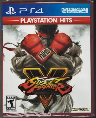 Street Fighter V (PlayStation Hits) PS4 (Brand New Factory Sealed US Version) Pl - Image 1 of 2