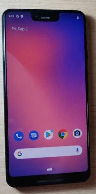 Google Pixel 3 XL - 64GB - Black (Unlocked) Minor Screen Burn #774A - image 1 of 4