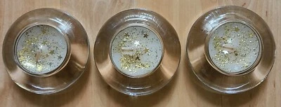 Vintage Pier 1 Tea Light Candle Holder Set 3, Vanilla New in Box - Image 1 of 4