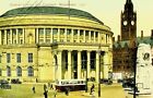 SEPHIL GB 1935 1½d ON CENTRAL LIBRARY MANCHESTER PPC TO SLOVAKIA