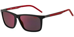 Hugo By Hugo Boss Men's Black Square Sport Sunglasses - HG1139S-0807-AO - Picture 1 of 3