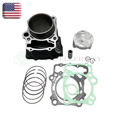 Se adapta a barril de cilindro de motor 12100-K33-D00 con kit de junta de pistón para Honda CBR300R Foto 1 de 4