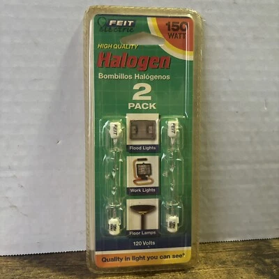 Feit Electric Light BULB 150W 120V Short RSC R7 T3 78mm Dimmable Bulbs - 2 Bulbs - Image 1 of 4