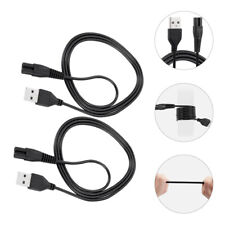 2 Pcs Electric Shaver Charger Cord - Universal Razor Charging Cable 