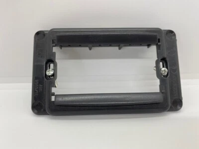 SUPPORTO ELETTROCANALI EC2980/TL NERO 3 POSTI PORTA FRUTTI CASTELLETTO LIFE