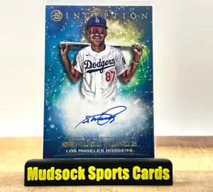 SAMUEL MUNOZ - 2022 Bowman Inception - Primordial Prospect AUTO /75 - Dodgers - Picture 1 of 2