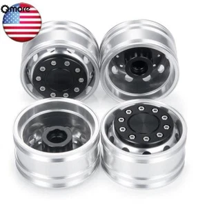 10x CNC Metal Wheel Hub Front Wheel RC Part for 1/14 Tamiya Tractor RC Model Car - Picture 1 of 15