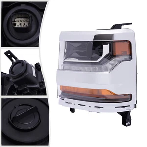 For 2016 2017 2018 2019 Chevy Silverado 1500 HID Headlight Headlamp Left Side LH - Bild 1 von 20