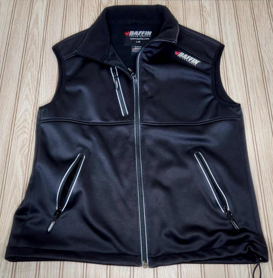 mens Baffin Large Polar Vest Winter Layer Base Zip Up Pockets Warm Boots Canada - Image 1 of 4