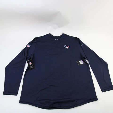 Houston Texans Nike NFL On Field Apparel Sweatshirt Men's Navy New Cover