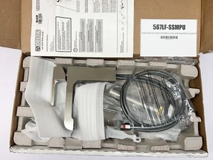 Delta Faucet Ara Single Hole Bathroom Faucet Brushed Nickel Single Handle Bathro - Picture 1 of 2