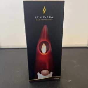 Luminara flammenloser Kerzenwichtel figürlich 2,8 x 8 glatte Oberfläche Echtwachs unparfümiert - Bild 1 von 7