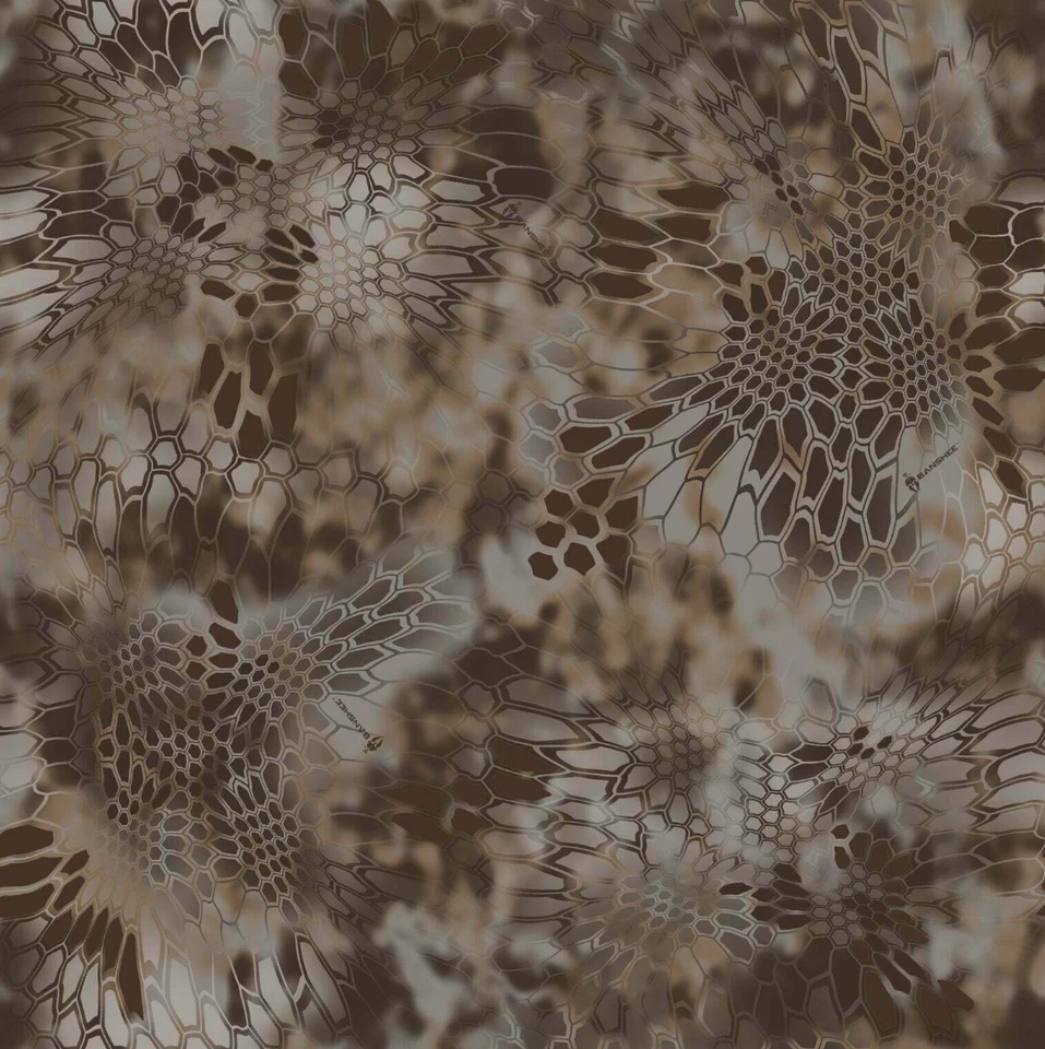 Виниловая пленка Kryptek Banshee с воздушным выпуском матовая отделка 12 дюймов x 12 дюймов - Изображение 1 из 1