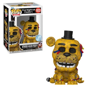 Five Night at Freddy's Withered Golden Freddy Funko POP! Vinyl NEW - Picture 1 of 3