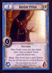 Nestor Price - FOIL - Mercenaries - Warlord Saga of the Storm - Imagen 1 de 1
