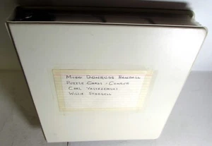 1990 Donruss Diamond King Puzzle Binder Copies Carl Yastrzemski, Willie Stargell - Picture 1 of 4
