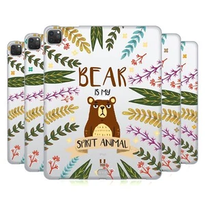 HEAD CASE DESIGNS SPIRIT ANIMAL ILLUSTRATIONS GEL CASE FOR APPLE SAMSUNG KINDLE - Picture 1 of 17