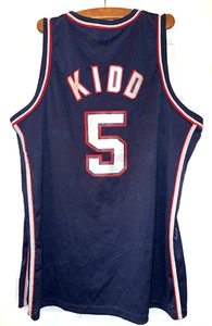 Jason Kidd #5 Jersey 3XL +2 Nike NBA New Jersey Blue - Picture 1 of 6