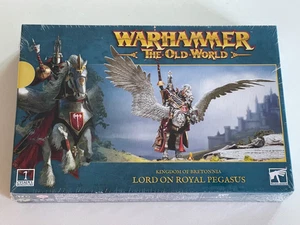 Bretonnian Lord / Duke on Royal Pegasus | Warhammer The Old World | Sealed Box - Picture 1 of 2