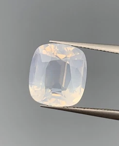 5.10ct moonstone step coushion cut from afghanistan - Picture 1 of 7