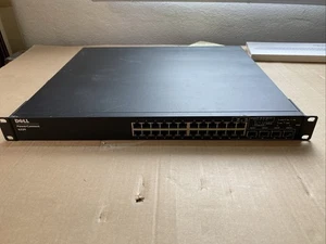Dell Switch PowerConnect 6224 24Ports 1000Mbits 4Ports SFP Combo 1000Mbits - Afbeelding 1 van 5
