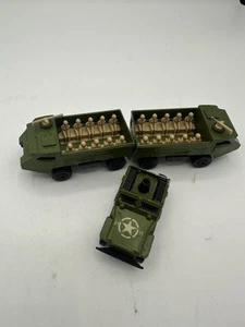 Vtg 1976 Lot Matchbox Superfast #54 Army Personnel Carrier Sleet N Snow Lesney - Picture 1 of 8
