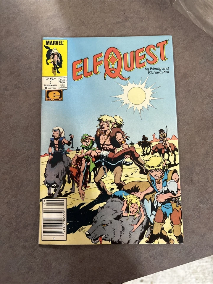 Elf Quest #2 1985 Book Marvel Comics Epic Imprint - image 1 of 1