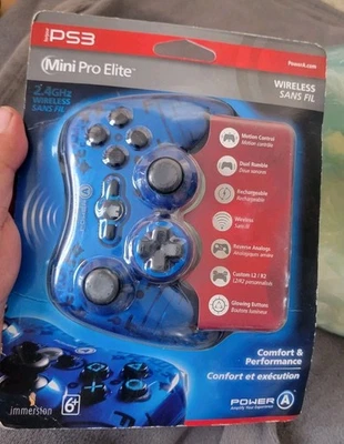 New PowerA Mini Pro Elite 220042 Wireless Controller For PlayStation 3  - Image 1 of 4