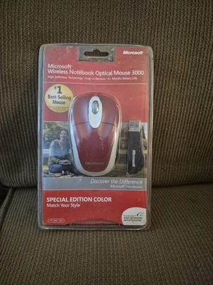 NEW Microsoft Notebook 3000 Wireless Optical Mouse Special Edition Mac PC Sealed - Image 1 of 4