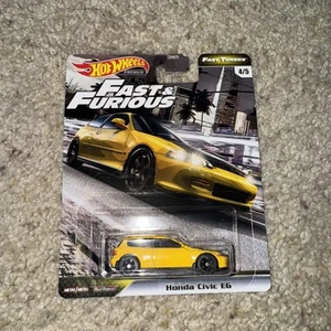 Hot Wheels Premium Honda Civic EG Fast & Furious Fast Tuners - Picture 1 of 5