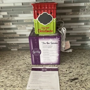 Scentsy Christmas Countdown Full Size Wachswärmer Duft " Tis the Season " NEU - Bild 1 von 7