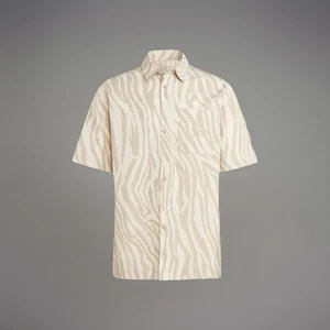 Rare Unusual Adidas Originals Graphic Animal Print Design Cotton Shirt Size L - Picture 1 of 3