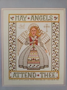 Needleart by Gena SCHUTZENGEL gezähltes Kreuzstichmuster Faltblatt #3 - Bild 1 von 4