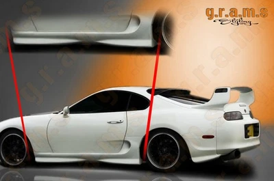 Toyota Supra Side Skirts OEM / TRD Style v9 - Image 1 of 4
