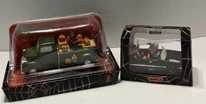 Camioneta pickup Lemax Spooky Town Pumpkin #73318 y 13552 niñas noche de Halloween - Imagen 1 de 12