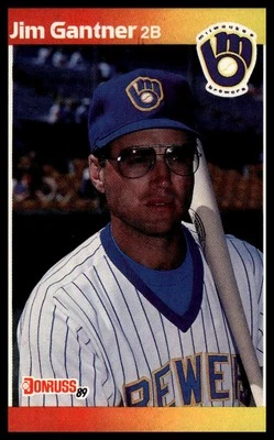 1989 Donruss #264 Jim Gantner - Image 1 of 2