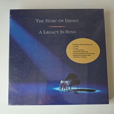 The Music Of Disney - A Legacy In Song - 3 Cassette Box Set With Book - Image 1 of 2