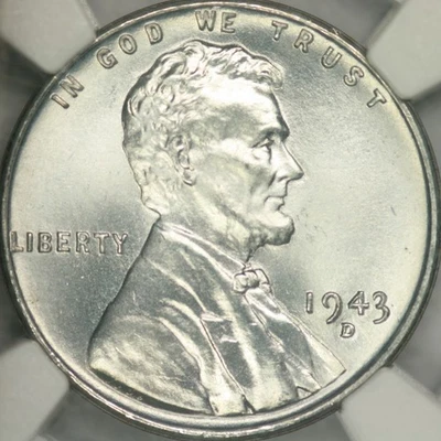 1943-D Lincoln Cent NGC MS68 - Image 1 of 3