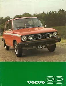 Volvo 66 GL Estate 1976-77 UK Market Single Sheet Sales Brochure - Picture 1 of 2
