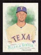 2016 Topps Allen & Ginter   Andrew Faulkner RC #290 Texas Rangers