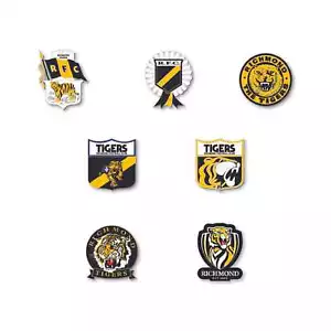 Richmond Tigers AFL Pin Set - Picture 1 of 2