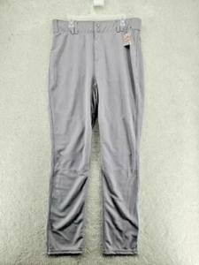 Adidas DK Elite OHP Baseball Hose grau Taschen Flatfront Herren XL NEU - Bild 1 von 10