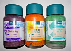 Kneipp Bath Salts- Arnica, Eucalyptus, Lavender -Natural Essential Oils - 500g - Picture 1 of 9